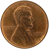 1909 V.D.B. Lincoln Wheat cent, obverse