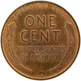 1909 V.D.B. Lincoln Wheat cent, reverse
